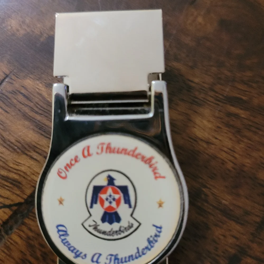 Thunderbird vintage collectible money clip